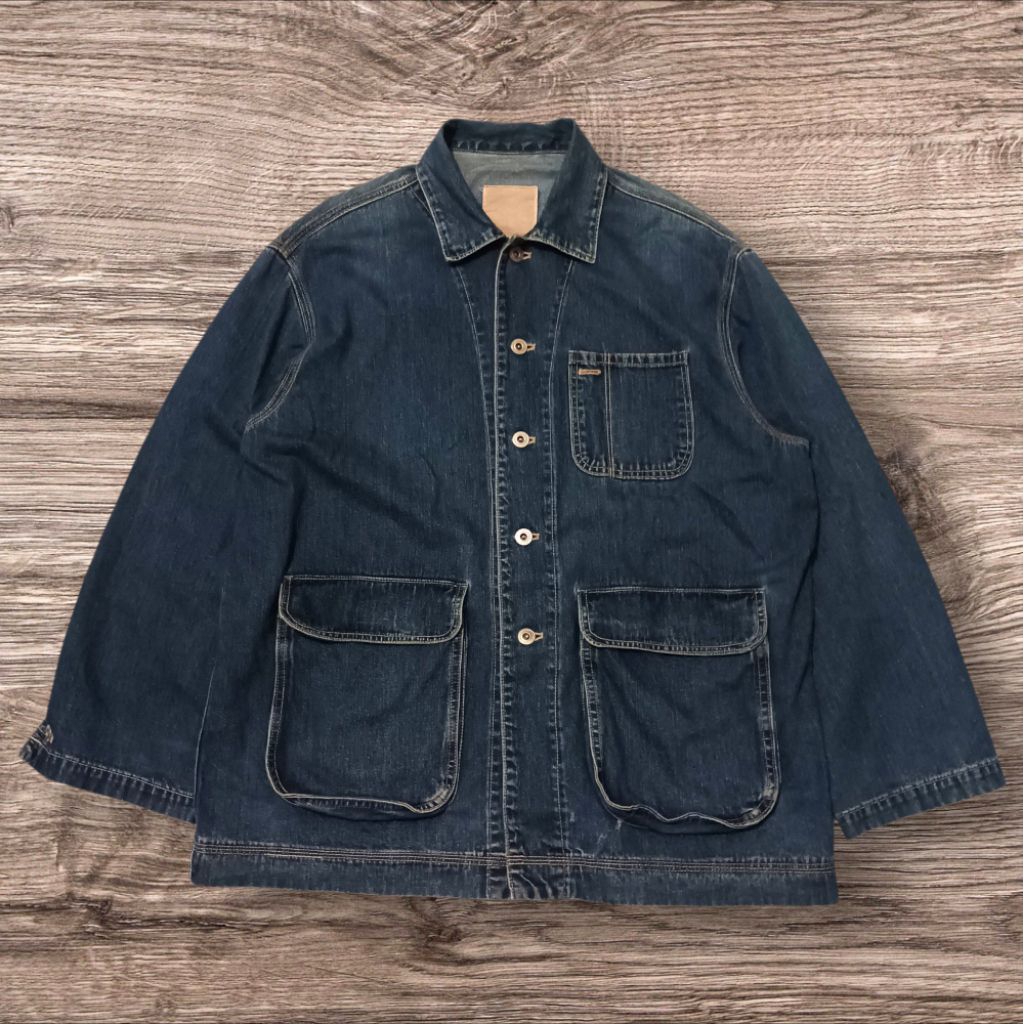 Vintage Denim Chore Jacket