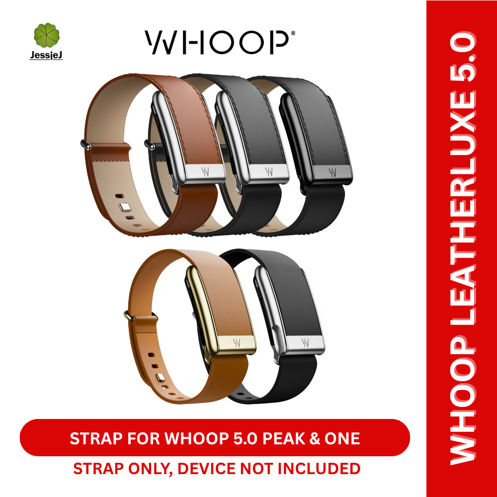 WHOOP 5.0 LeatherLuxe Band Original WHOOP Luxury Strap Genuine Italian Leather (Strap Only) for WHOO