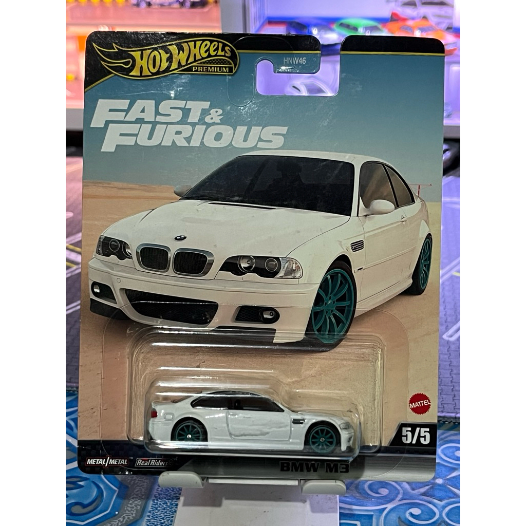 HOT WHEELS BMW M3 E46 F&F PREMIUM