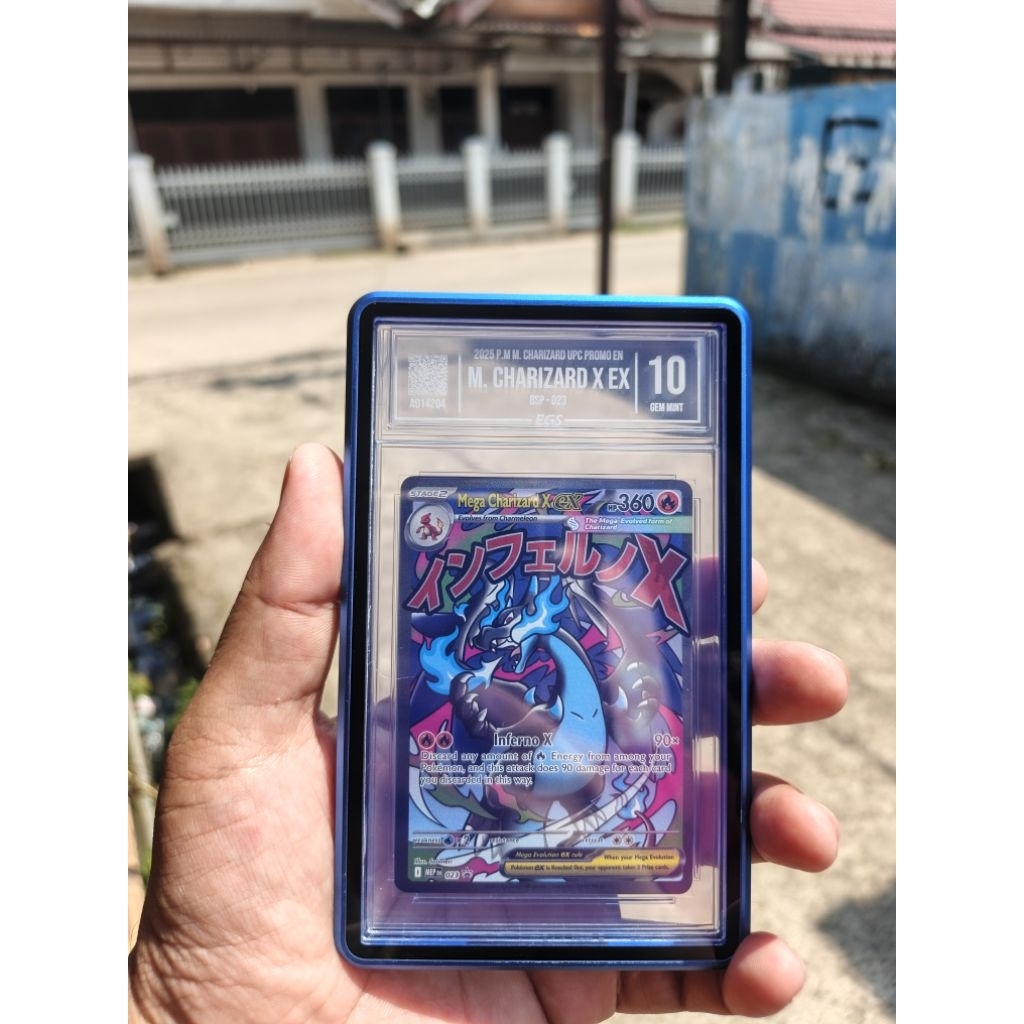 Mega Charizard x ex MA promo english egs 10 gemt mint