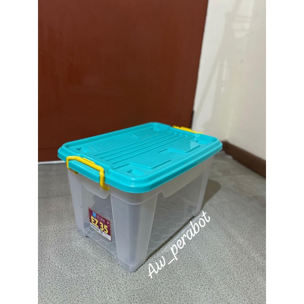 Box Ezy Serbaguna 35Liter// Box container EZY (4roda)