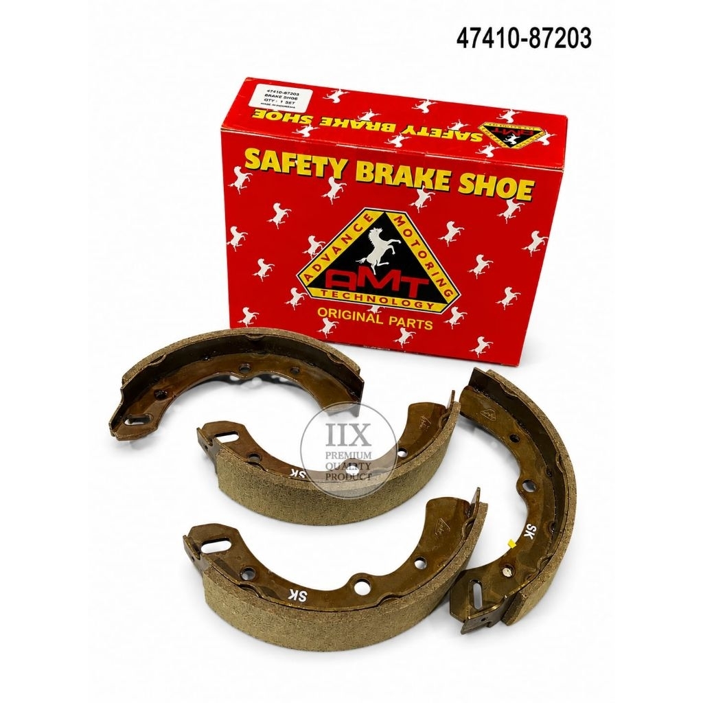 BRAKE SHOE HIJET S38 S55 FRONT KAMPAS REM S38 S10 HIJET S10P KAMPAS REM DEPAN 47410-87203