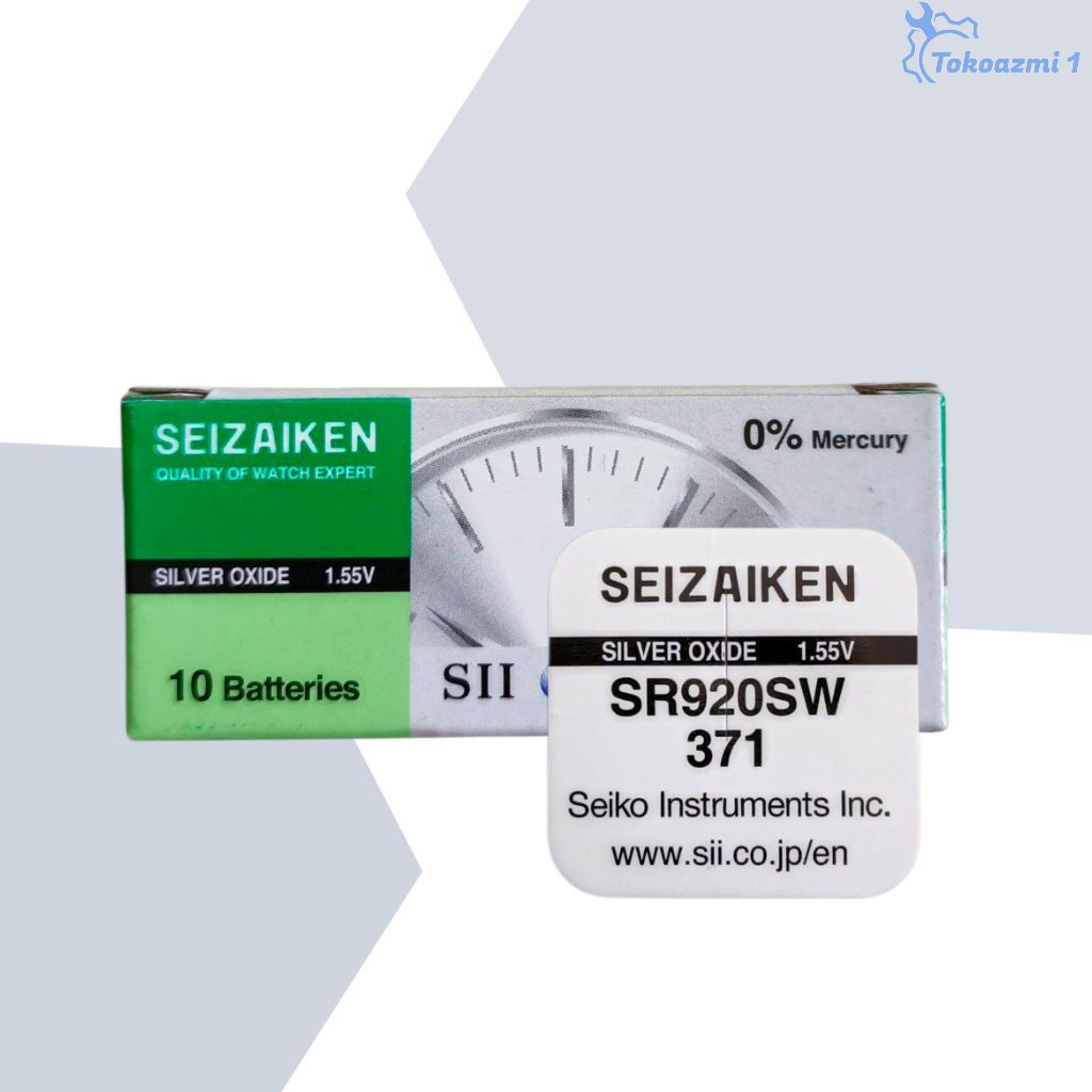 Baterai Seizaiken 371 SR920SW Original SR920 L921F 1,55v Battery Jam Tangan
