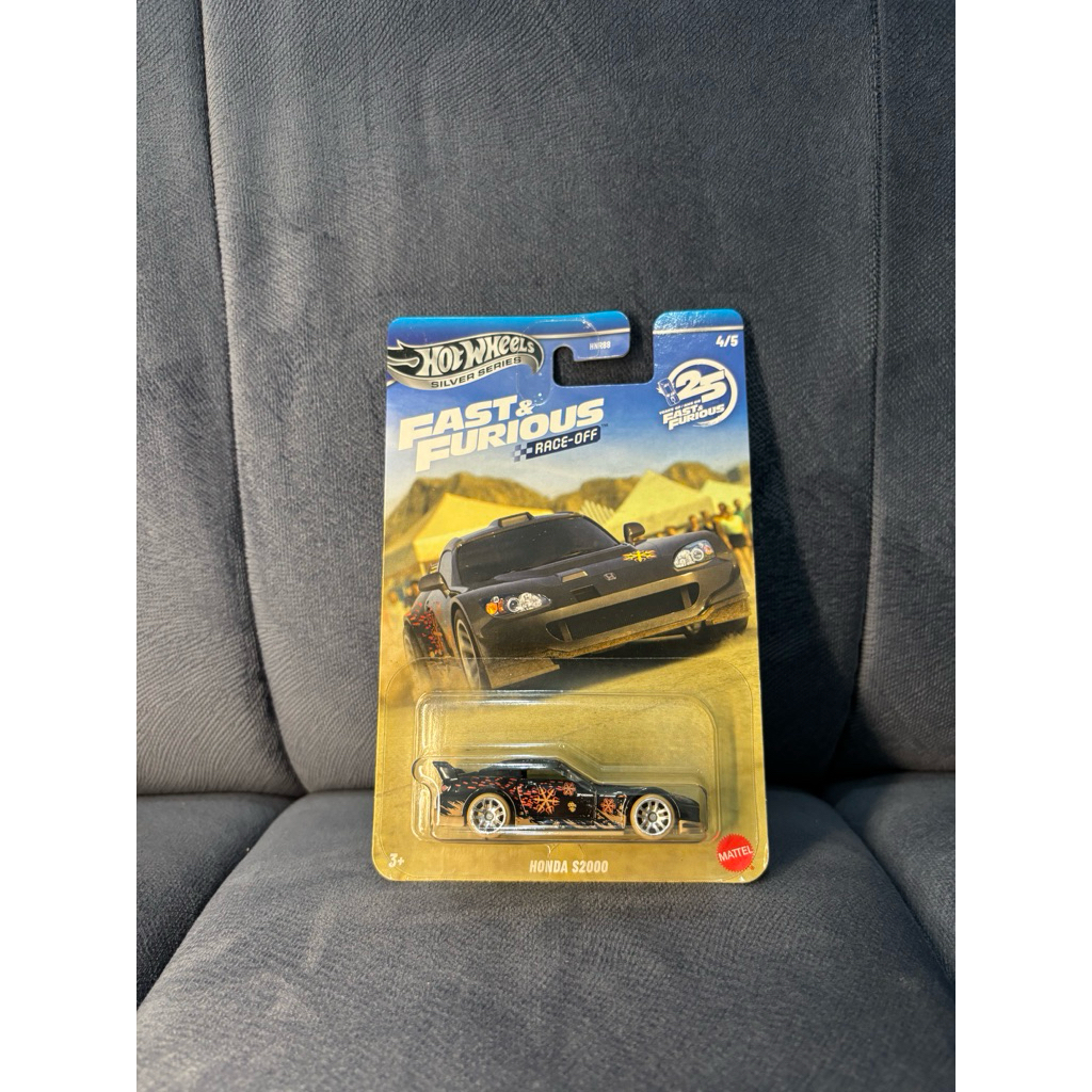 Hot wheels Fast & Furious Race off honda s2000 johnny tran bukan suki hotwheels silver series diecas