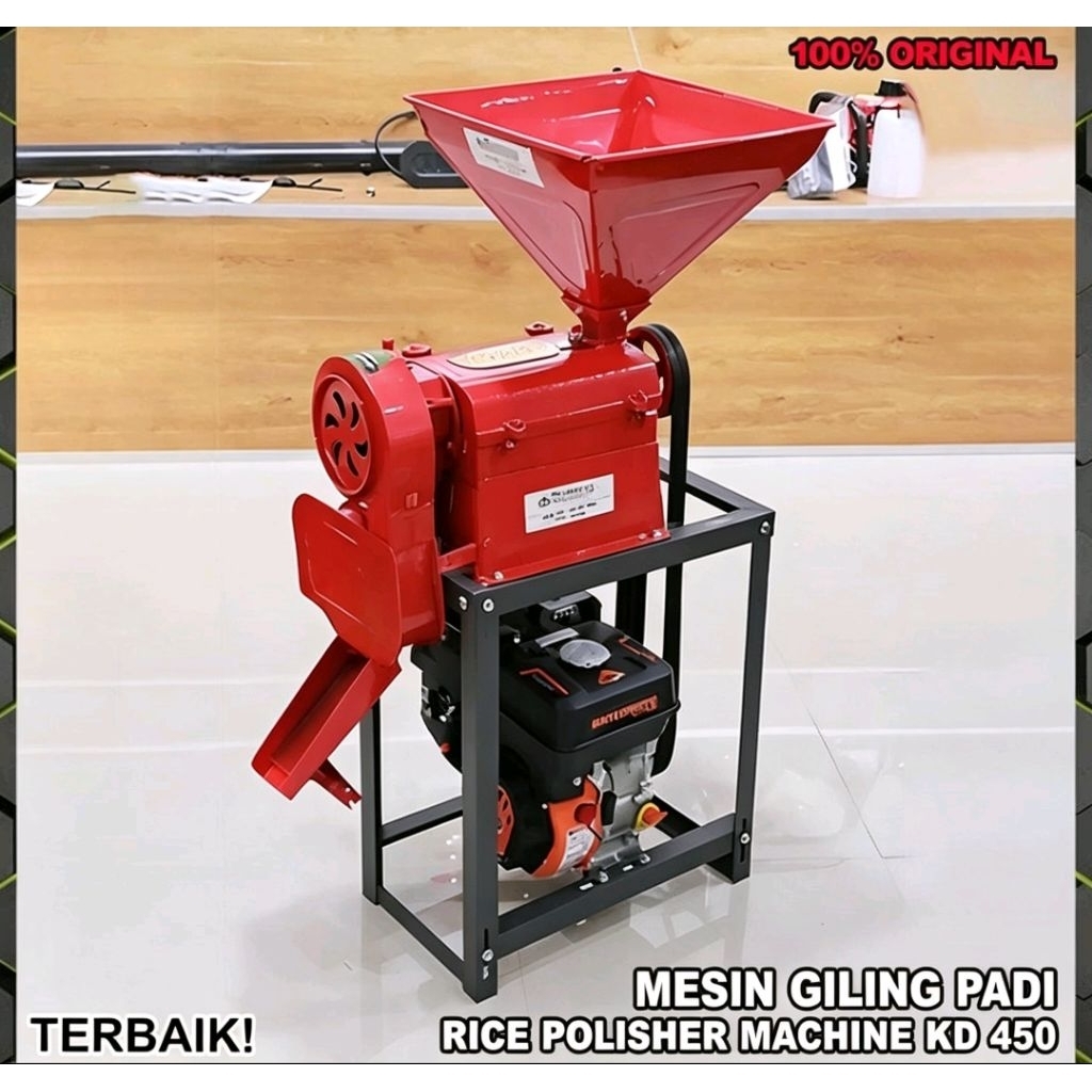 MESIN PENGGILING PADI MEREK MAHKOTA / MESIN PENGGILING PADI ROBIN