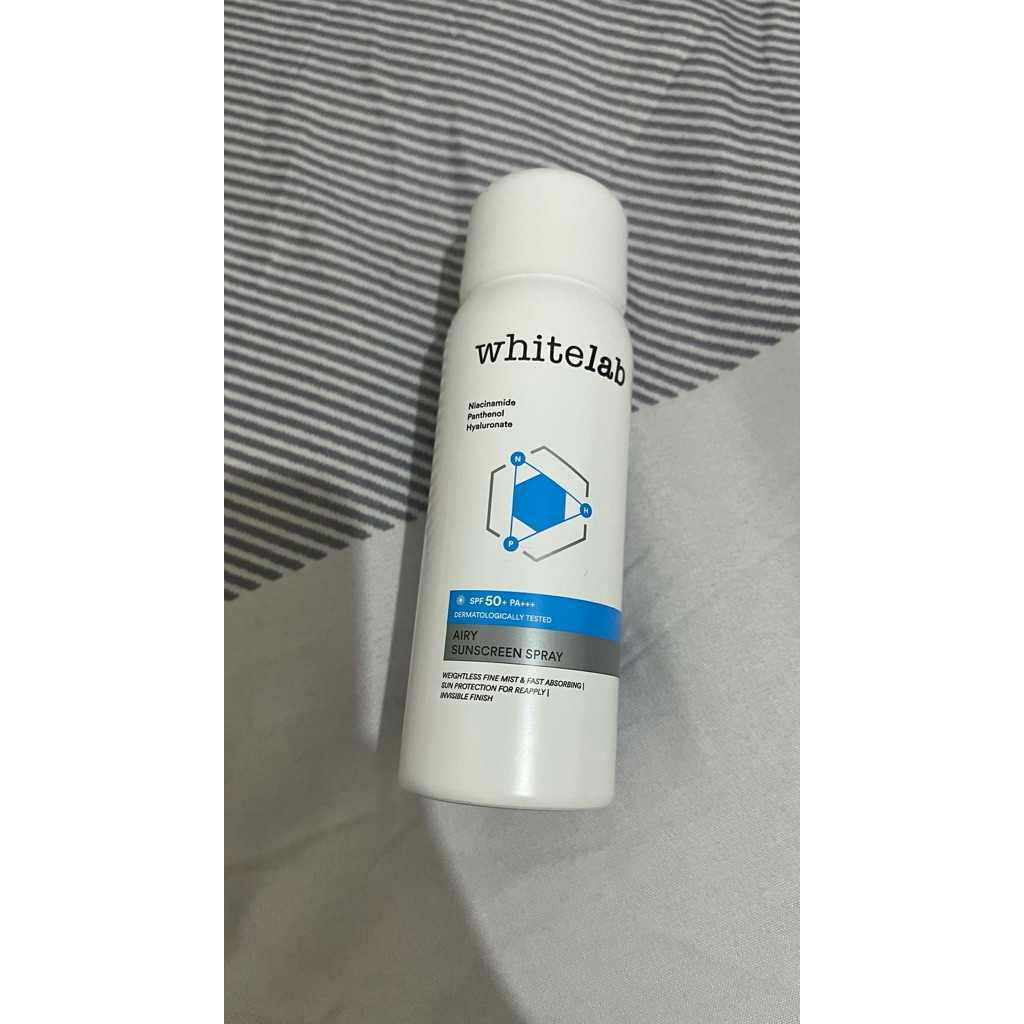 preloved sunscreen whitelab airy sunscreen sprayy