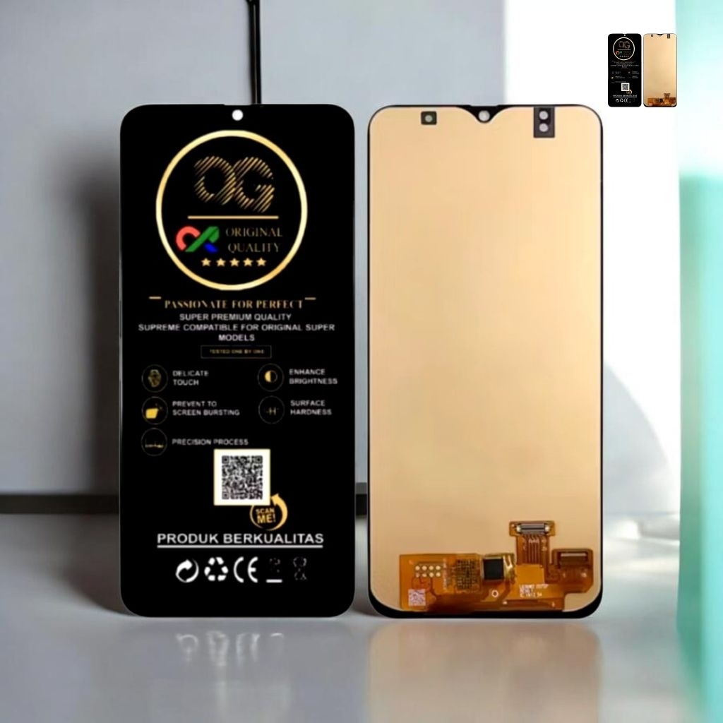LCD TOUCHSCREEN SAMSUNG A30/A305/A50/A505F/A50S/A507 BLACK OG SUPER