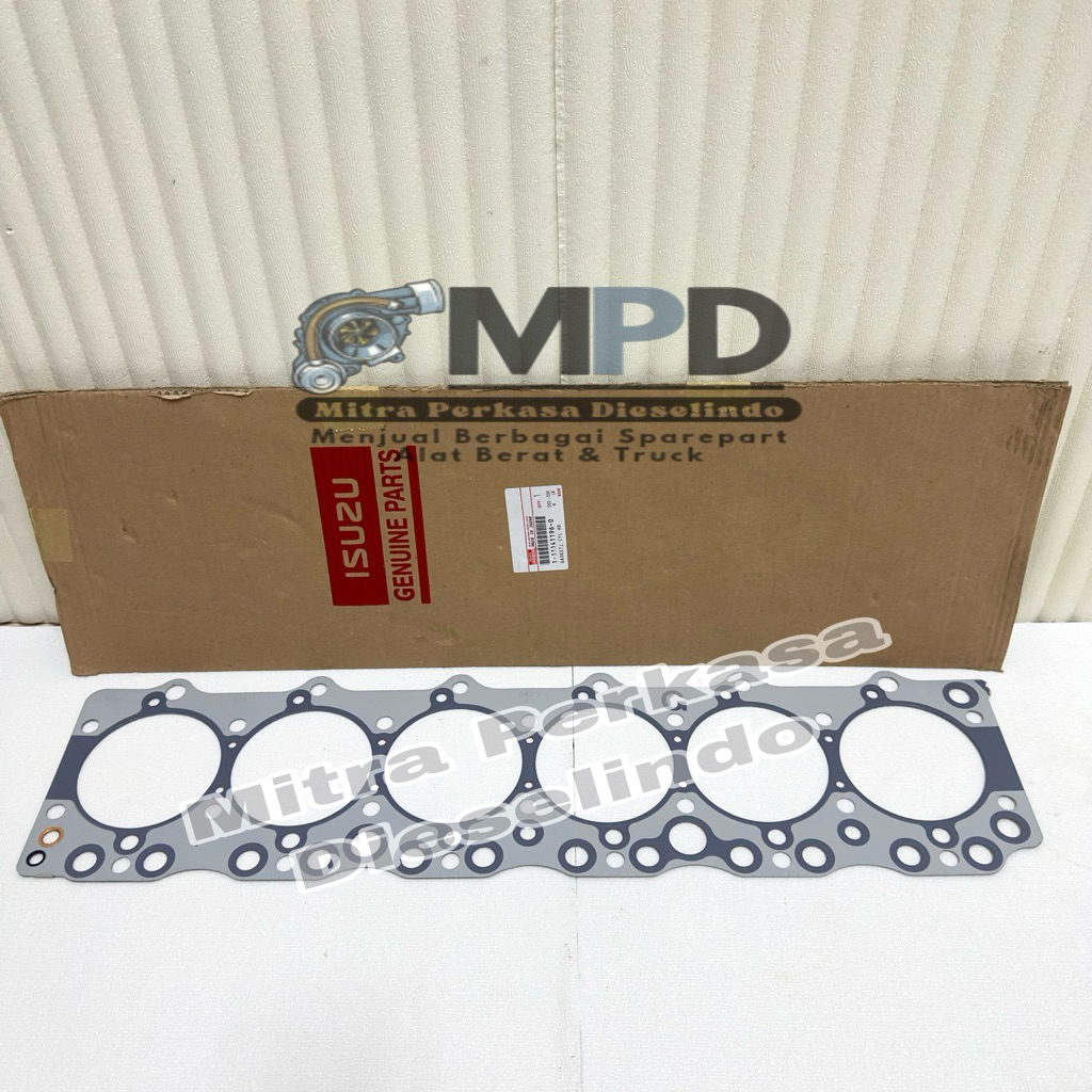 Gasket Cylinder Head Hitachi Zaxis 200 210 ZX200 ZX210 Packing Head 6BG1 6BG1T OEM