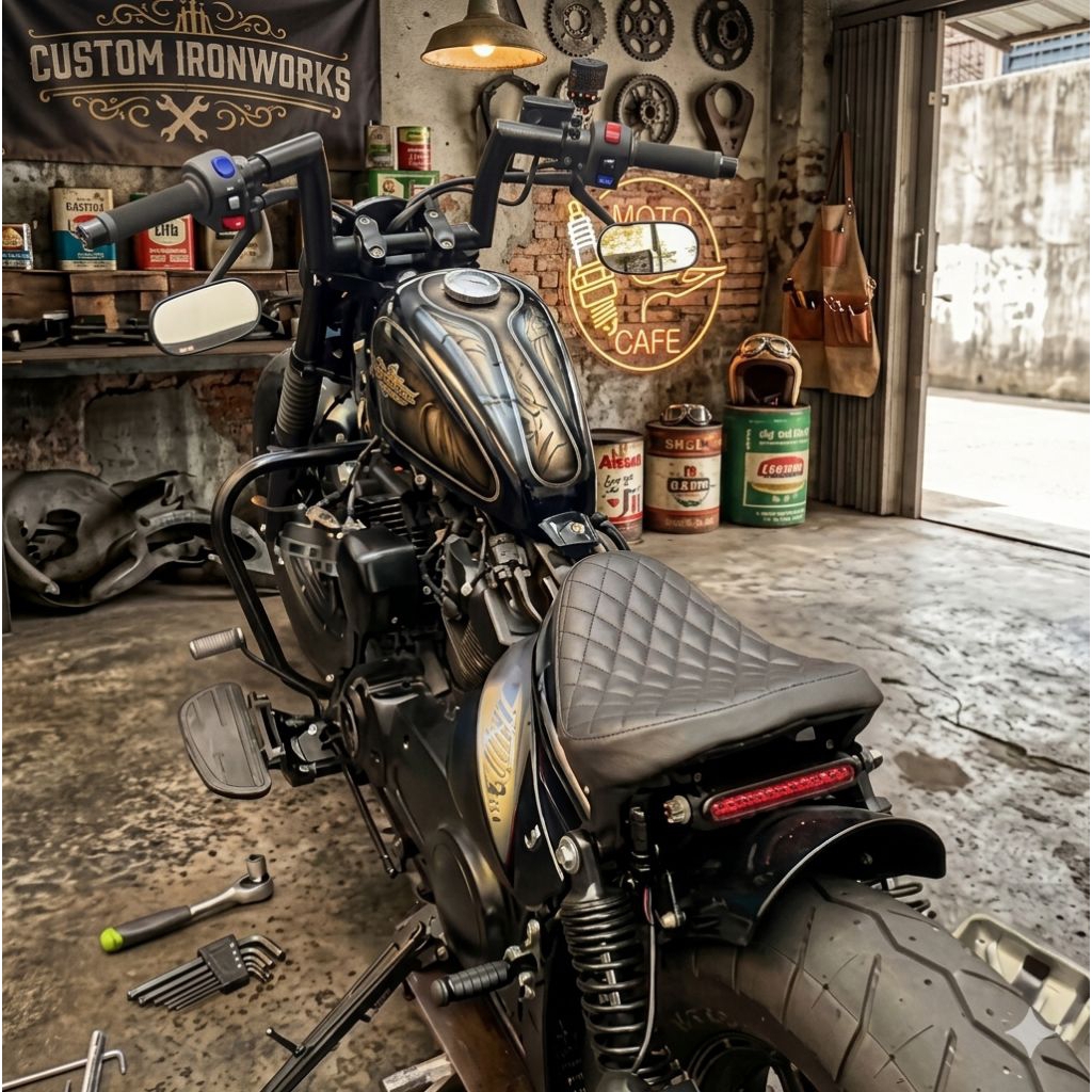 STANG HARLEY SPORTER, STANG CUSTOM HARLEY DAVIDSON, STANG MOGE