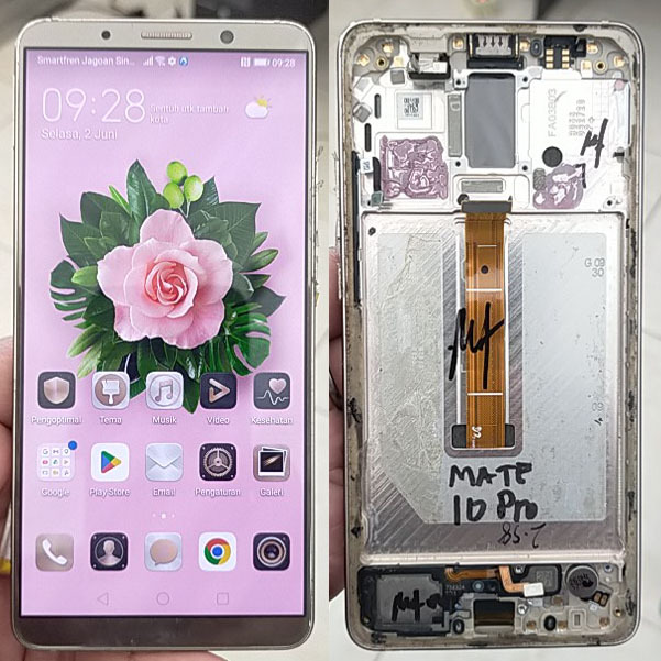 LCD Huawei Mate 10 Pro BLA-L29 Original Copotan LCD Touchscreen Huawei Mate 10 Pro BLA L29 LCD Origi