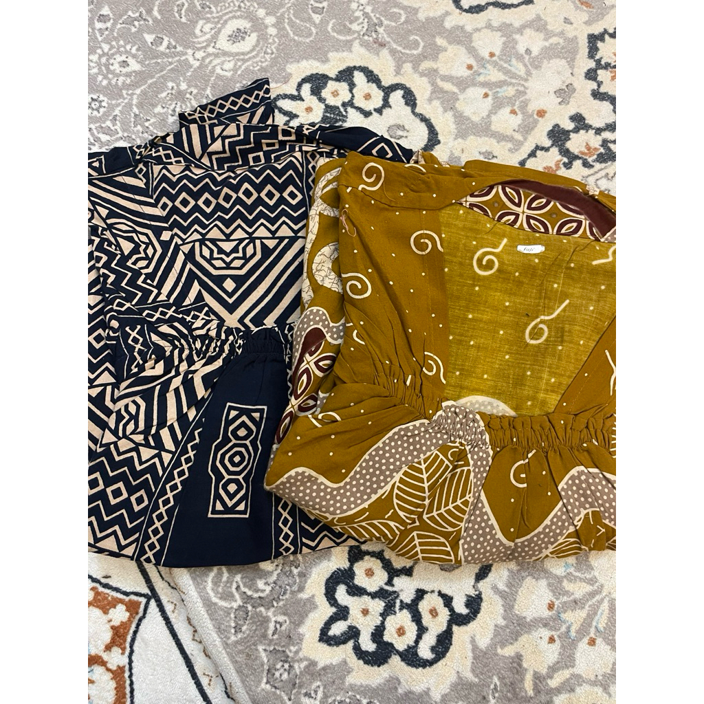BUNDLING 2 DASTER FUJI (SYAHLA NAVY+NABILA MUSTARD) BY CAMELLIA BOUTIQUE 99
