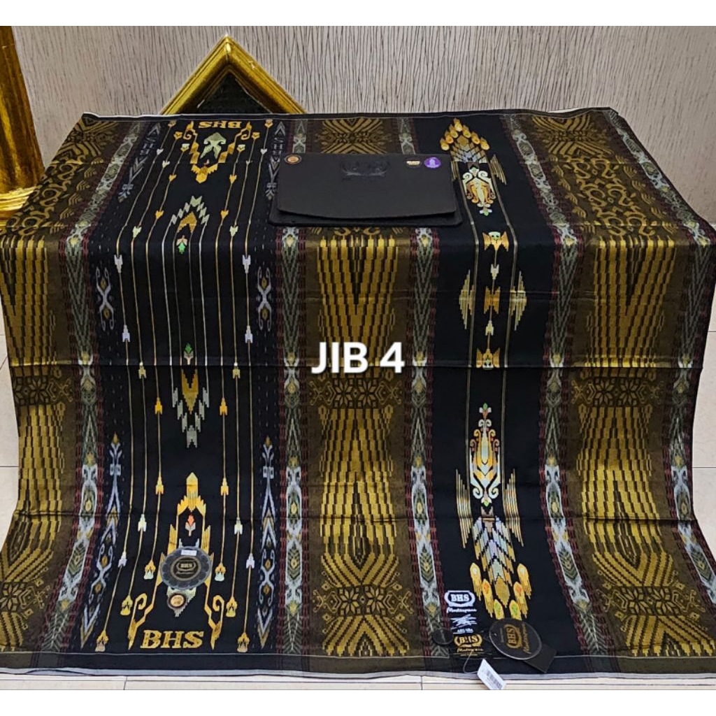 Sarung Tenun Tradisional BHS MASTERPIECE JIB GOLD ATBM