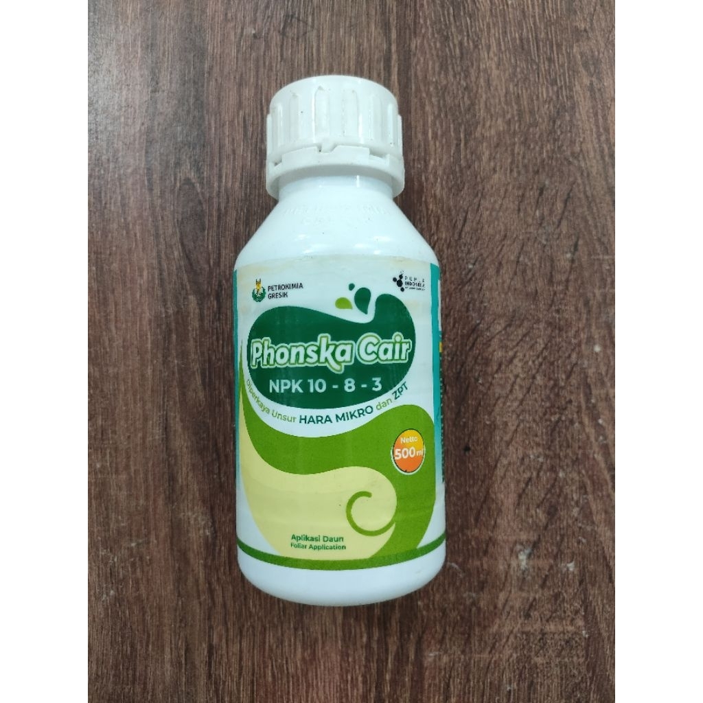 phonska cair NPK 10-8-3 | 500 ml | Pupuk cair npk, pupuk daun efektif