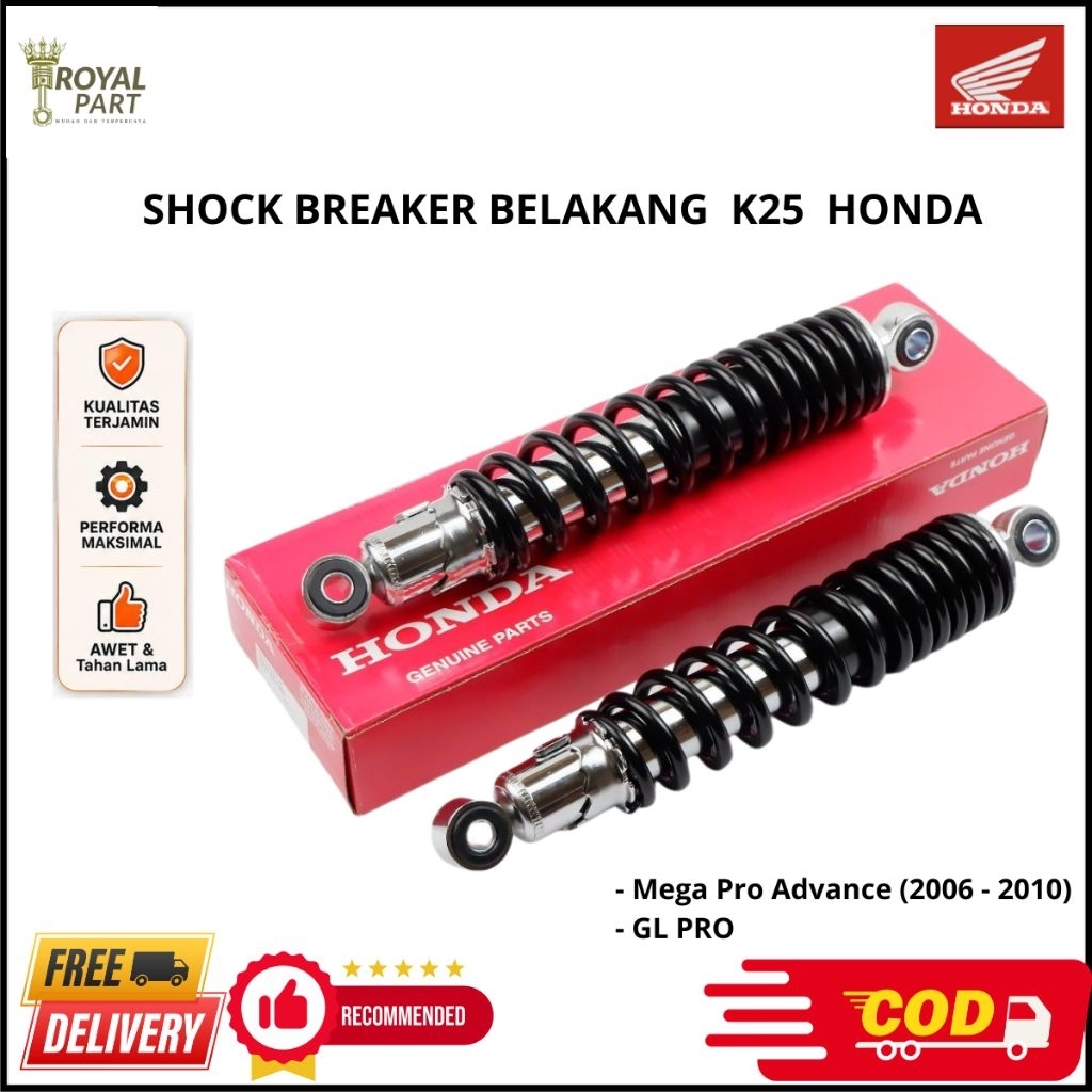 Shock Belakang Mega Pro - ShockBreaker KEH Honda GL Pro 52400-KEH-900