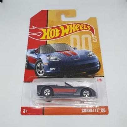 hotwheels corvette c6 throwback