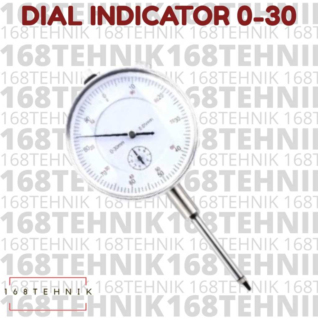 Dial Indicator 0-30mm 0.01mm / Dial Gauge 0-30mm 0.01mm / Alat Ukur Presisi Mechanical Gauge 0-30mm 