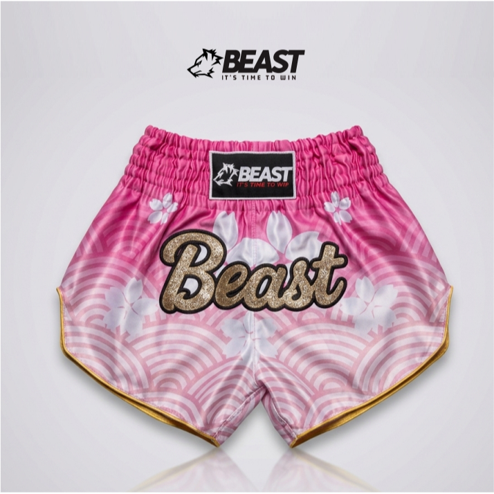 Celana Muaythai, KickBoxing BEAST " Flower Bomb"