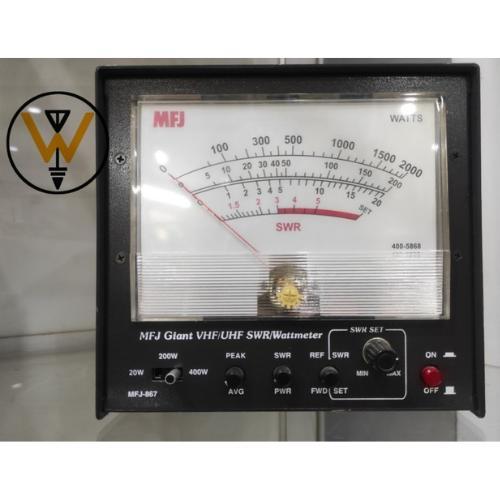 MFJ 867 GIANT VHF/UHF SWR/WATT METER