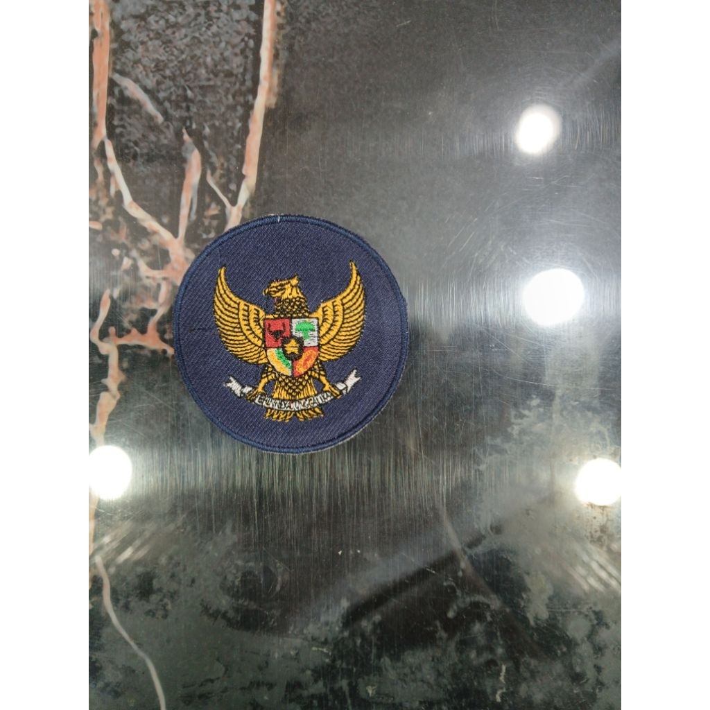 logo bordir bet burung garuda