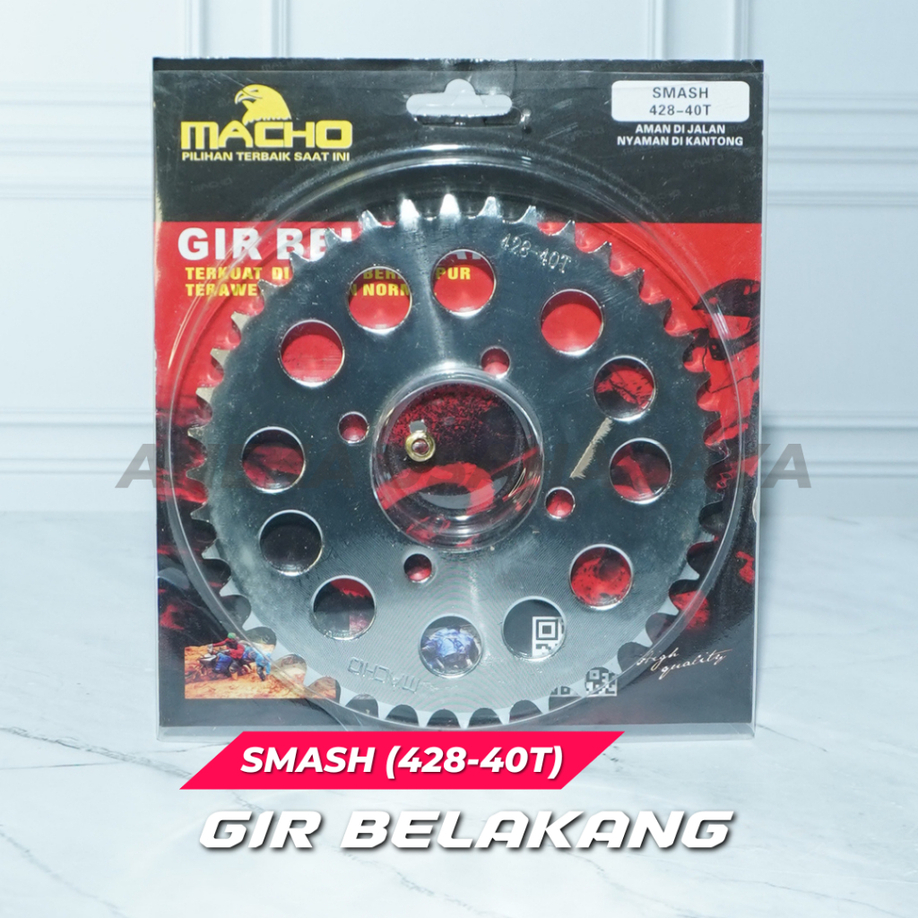 GIR BELAKANG SUZUKI SMASH (428-40T) MACHO