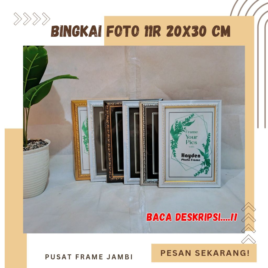 BINGKAI/FRAME FOTO 11R MURAH BINGKAI (20X30) BINGKAI AESTHETIC