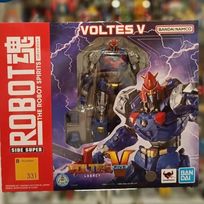 BANDAI THE ROBOT SPIRIT VOLTES V - VOLTUS V SIDE SUPER