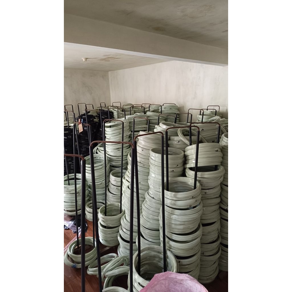 Jeruji fiber putih semua ukuran untuk sangkar, dondang merpati,layangan,joran pancing