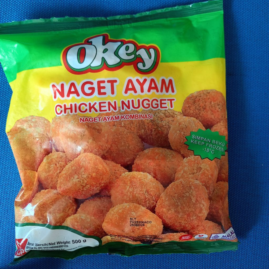 Nugget Ayam Okey 500gr