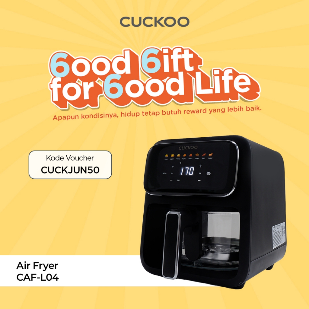 CUCKOO New Air Fryer CAF-L04