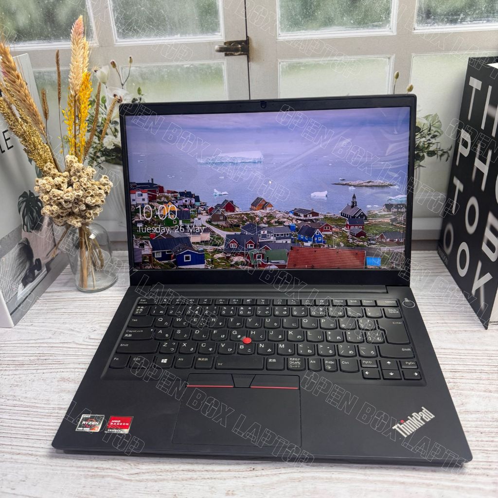Laptop GRADE A Lenovo ThinkPad E14 AMD RYZEN 5 4500U Layar 14 Inch Laptop Murah Bergaransi