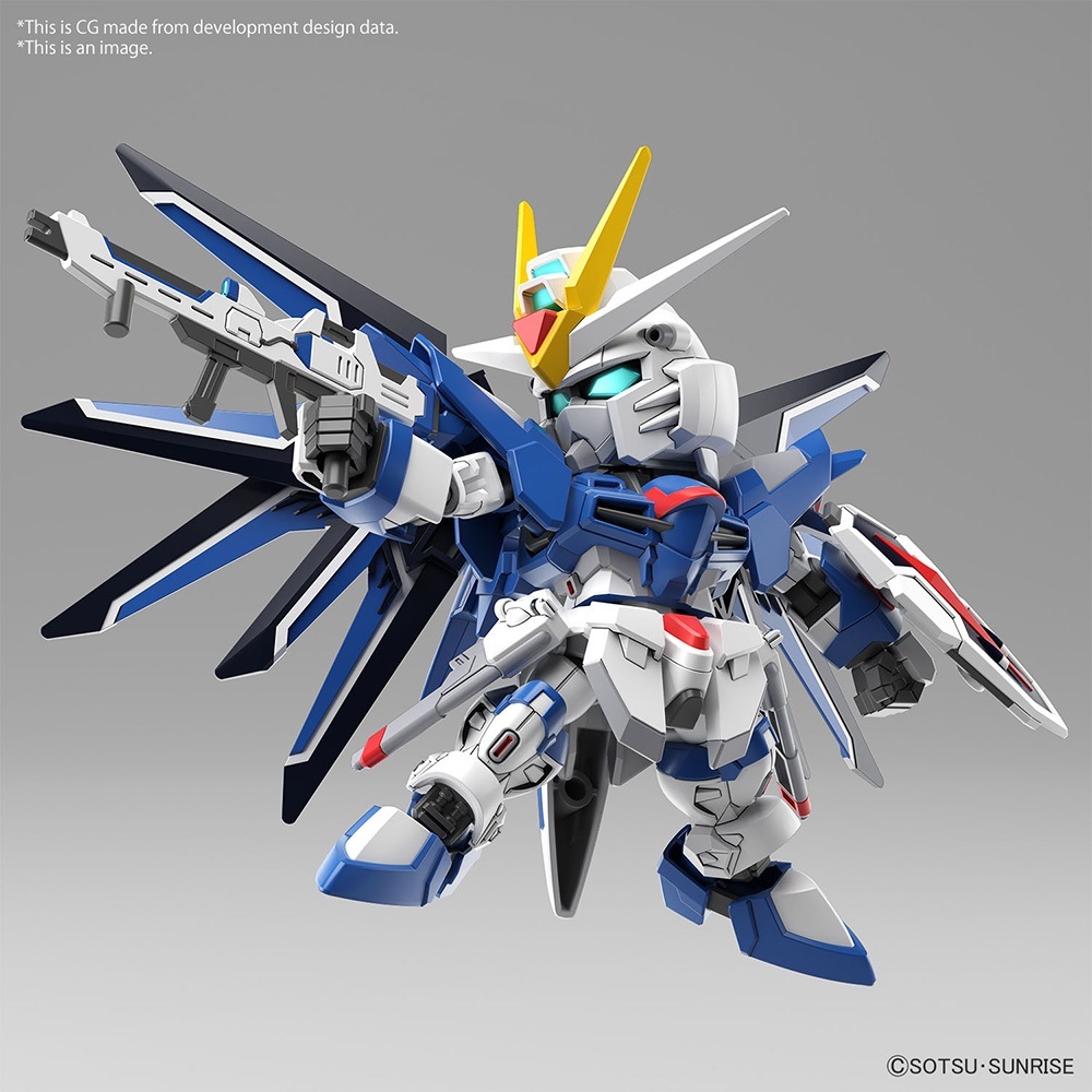 SDEX SD Gundam Seed Freedom EX Standard Rising Freedom Gundam