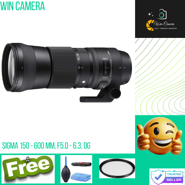 LENSA SIGMA 150-600MM F5-6.3 DG / SIGMA 150-600MM FOR CANON / FOR SONY