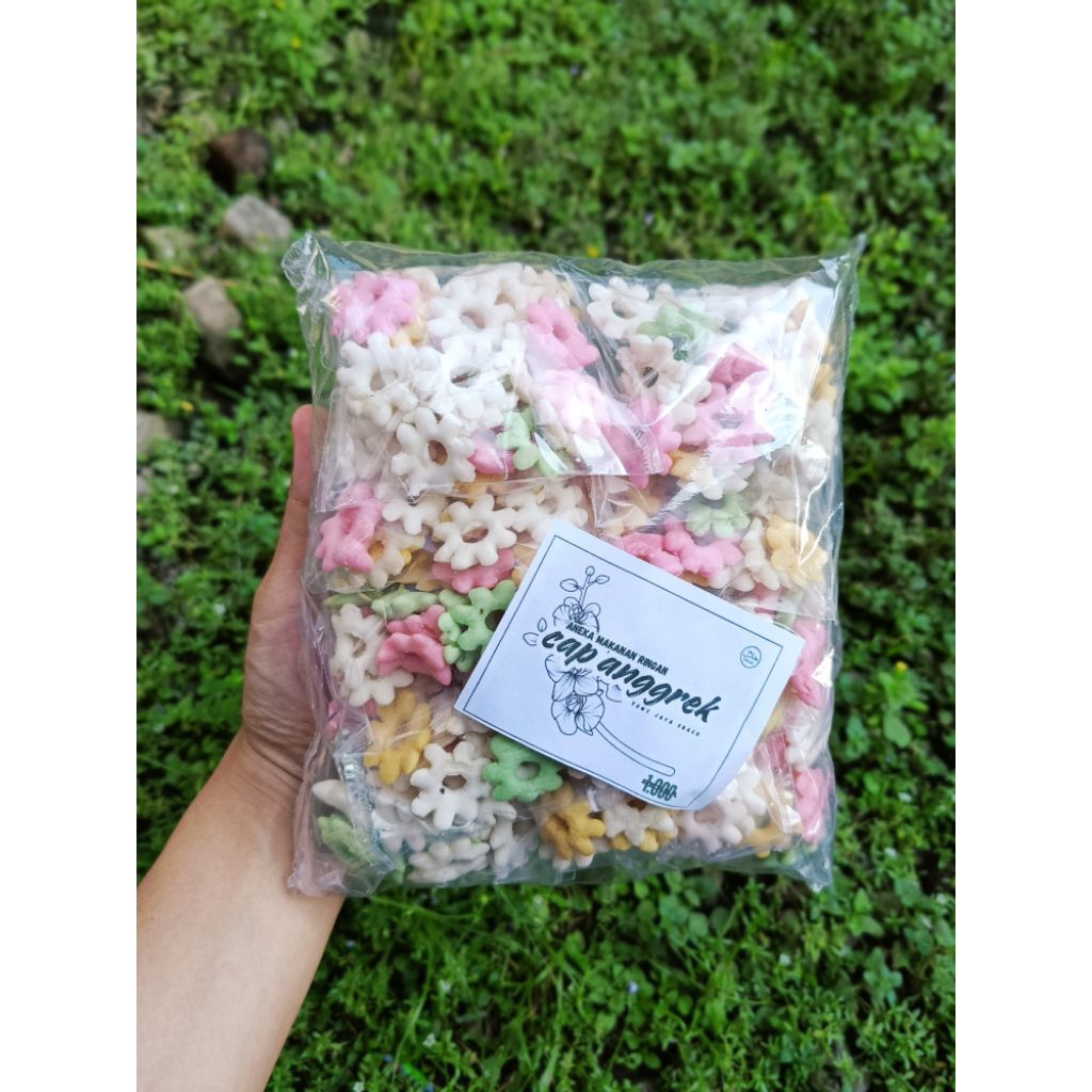Sakura / Riri Asin Gurih Camilan Renyah Isi 10 - // Snack Renyah // sakura // riri