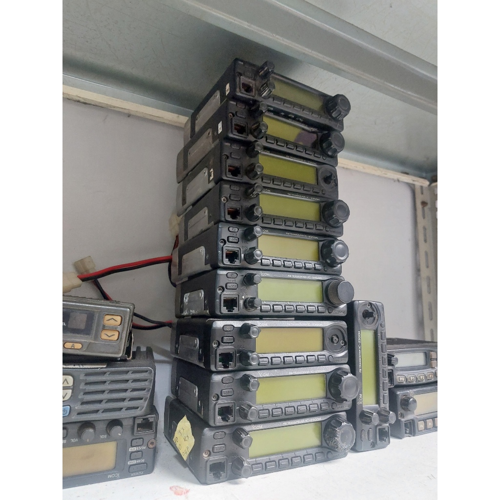 Mesin Icom Ic2300 Kanibalan Rig ICOM IC 2300 Hidup Tanpa Ic Final