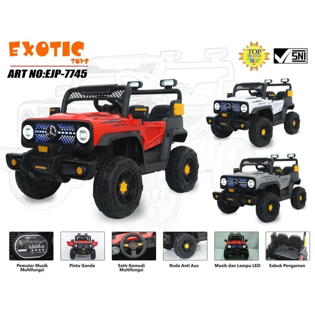 Mobil Aki Exotic // Mobil Jeep