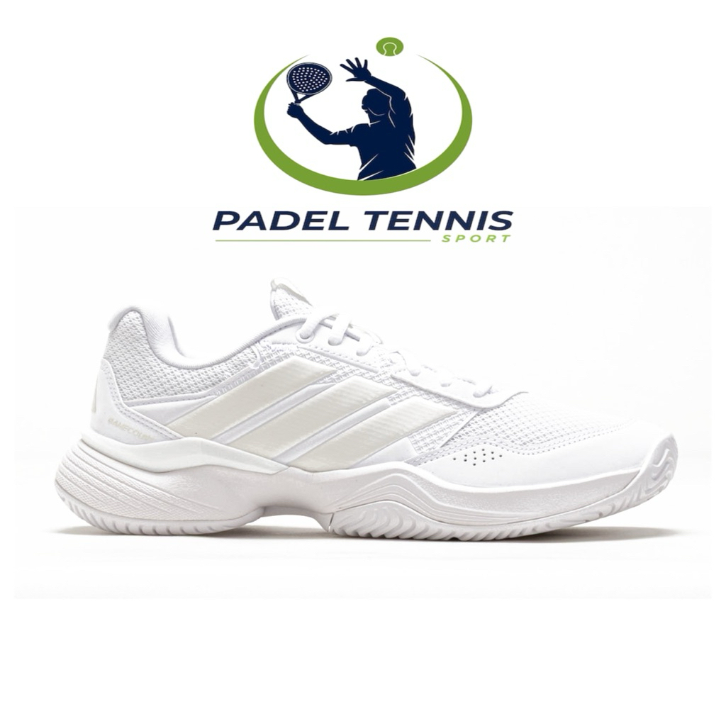 Sepatu Tenis Women Adidas Gamecourt 3 All Court White