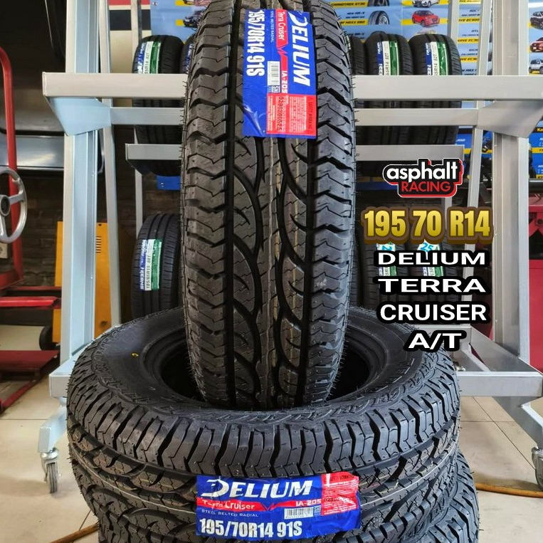 BAN MOBIL SEMI OFFROAD 195/70 R14 MEREK DELIUM TERRA CRUISER A/T BAN TUBLES 195 70 R14