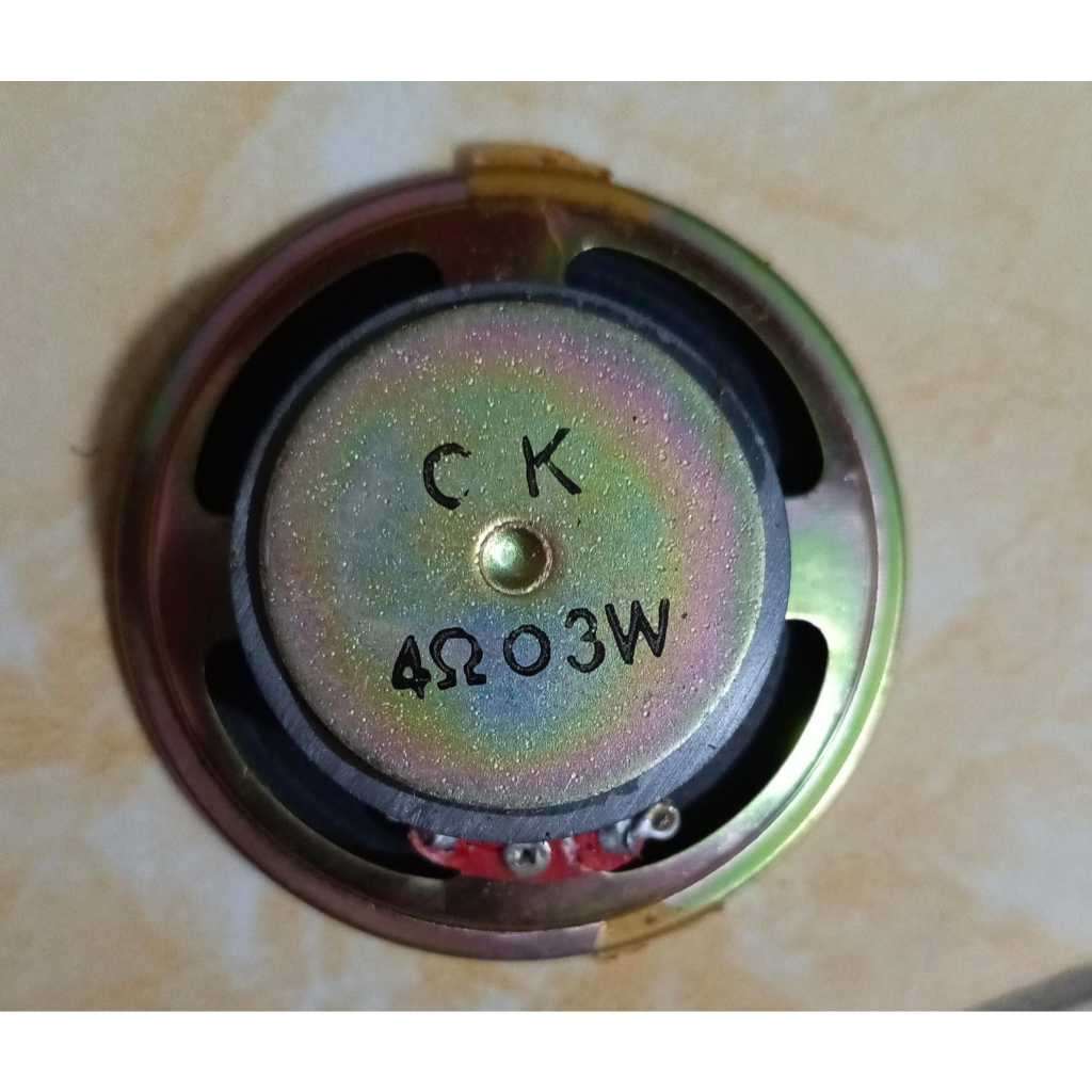 SPEAKER 4 Ohm 3 Watt / Speaker radio / Speaker radio 4 ohm 3 watt