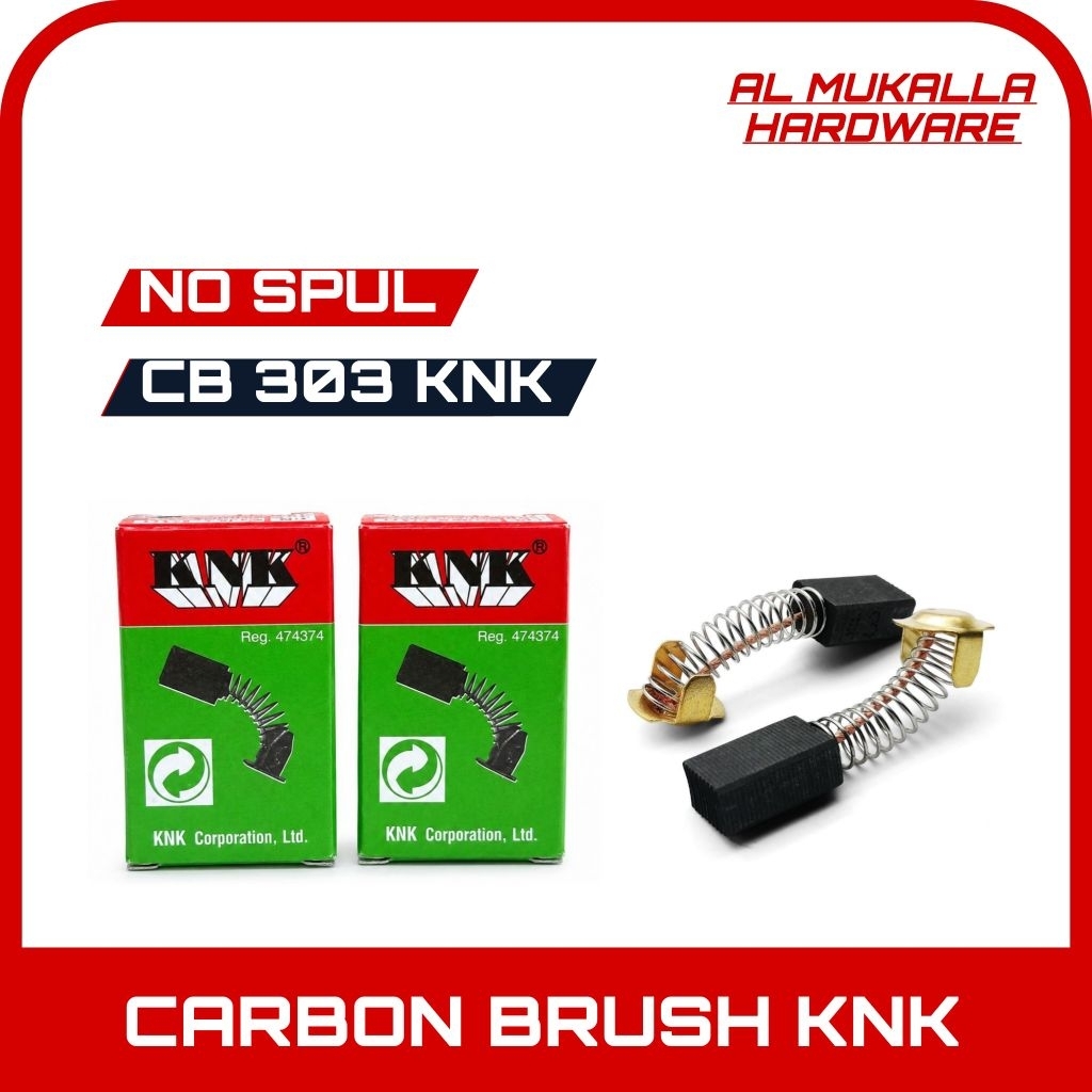 Carbon Brush KNK, Spul Arang Mesin Circle Besar - CB 303