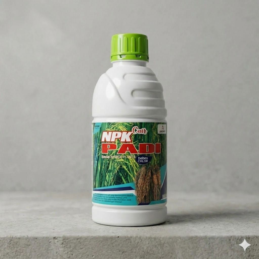 Pupuk NPK Cair Pelebat Padi Terbaik ANDAFA 1 LITER -Terbaik 100% Manjur