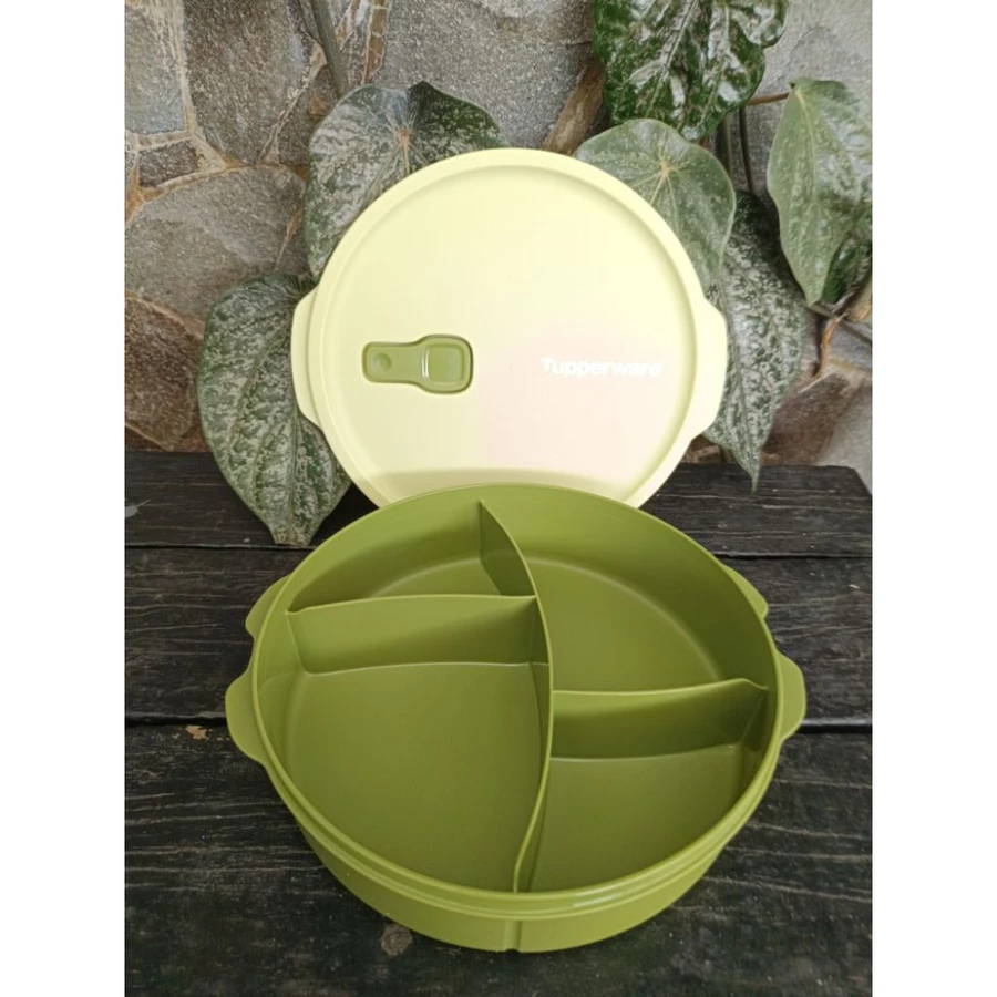 Crystalwave lunch set fit to go Tupperware
