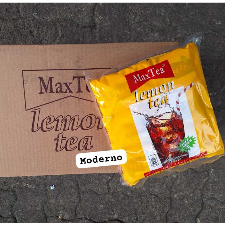 MaxTea Lemon Tea isi 30 x 25gr - Max Tea Lemon tea isi 30 - Kartonan isi 12 pack