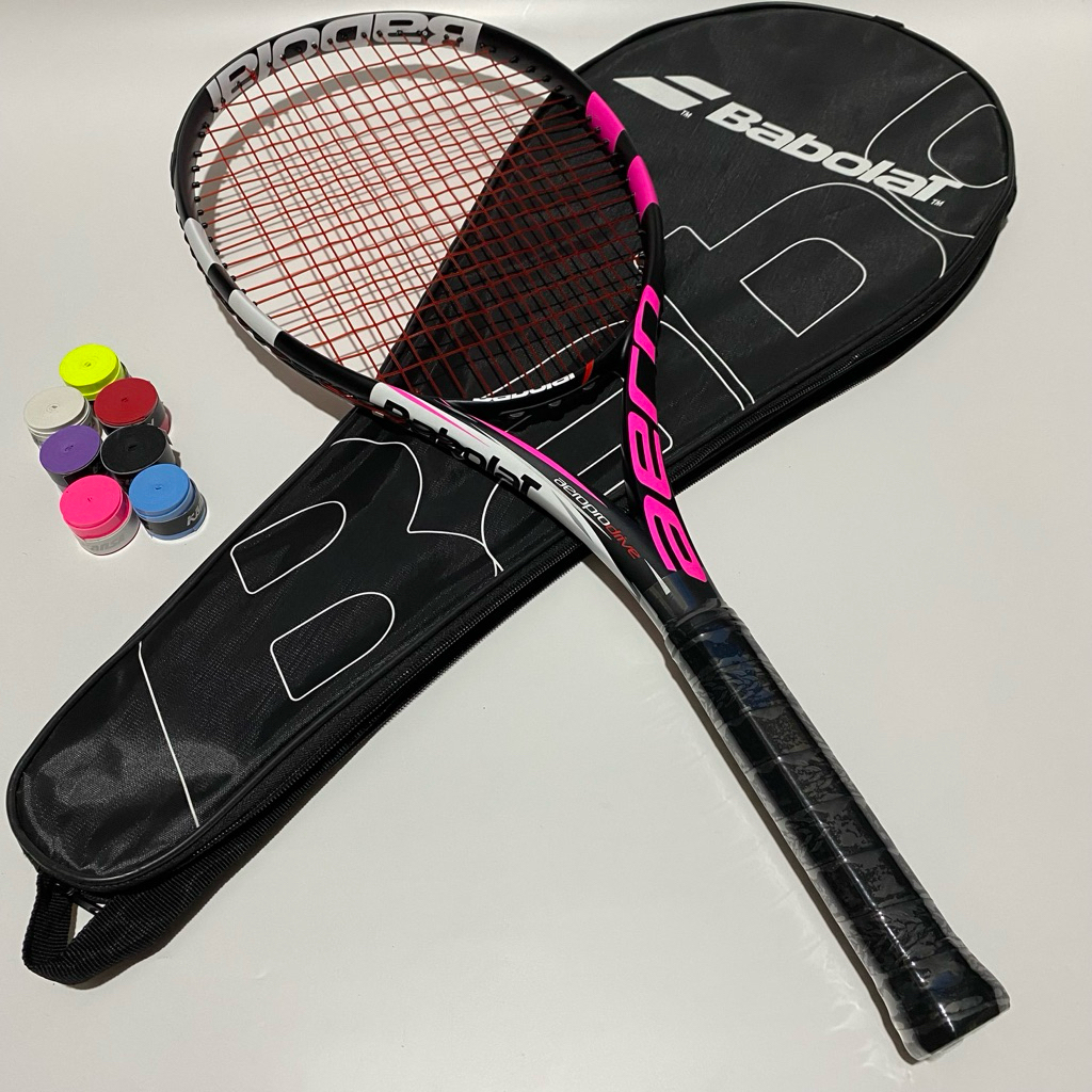 raket tenis new babolat aero pro drive siap smash premium quality