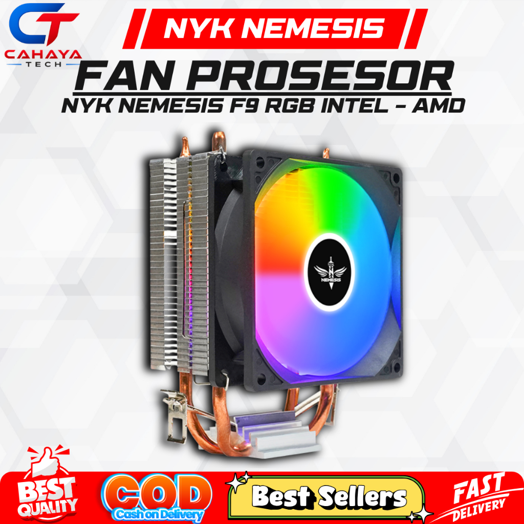 NYK Nemesis Windranger F9 Fan Processor 9cm Single Fan RGB