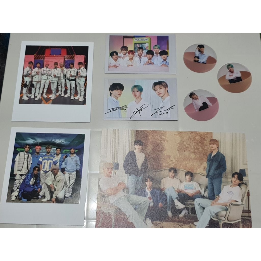 [Baca Desk] NCT Dream PC Group 7dream / Mark Lee / NCT Dream Magazine Dreamzine vol.2 / NCT Dream un