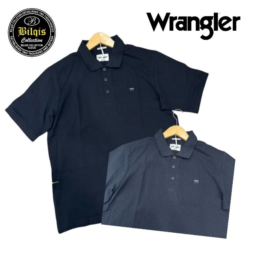 kaos kerah wrangler pria original