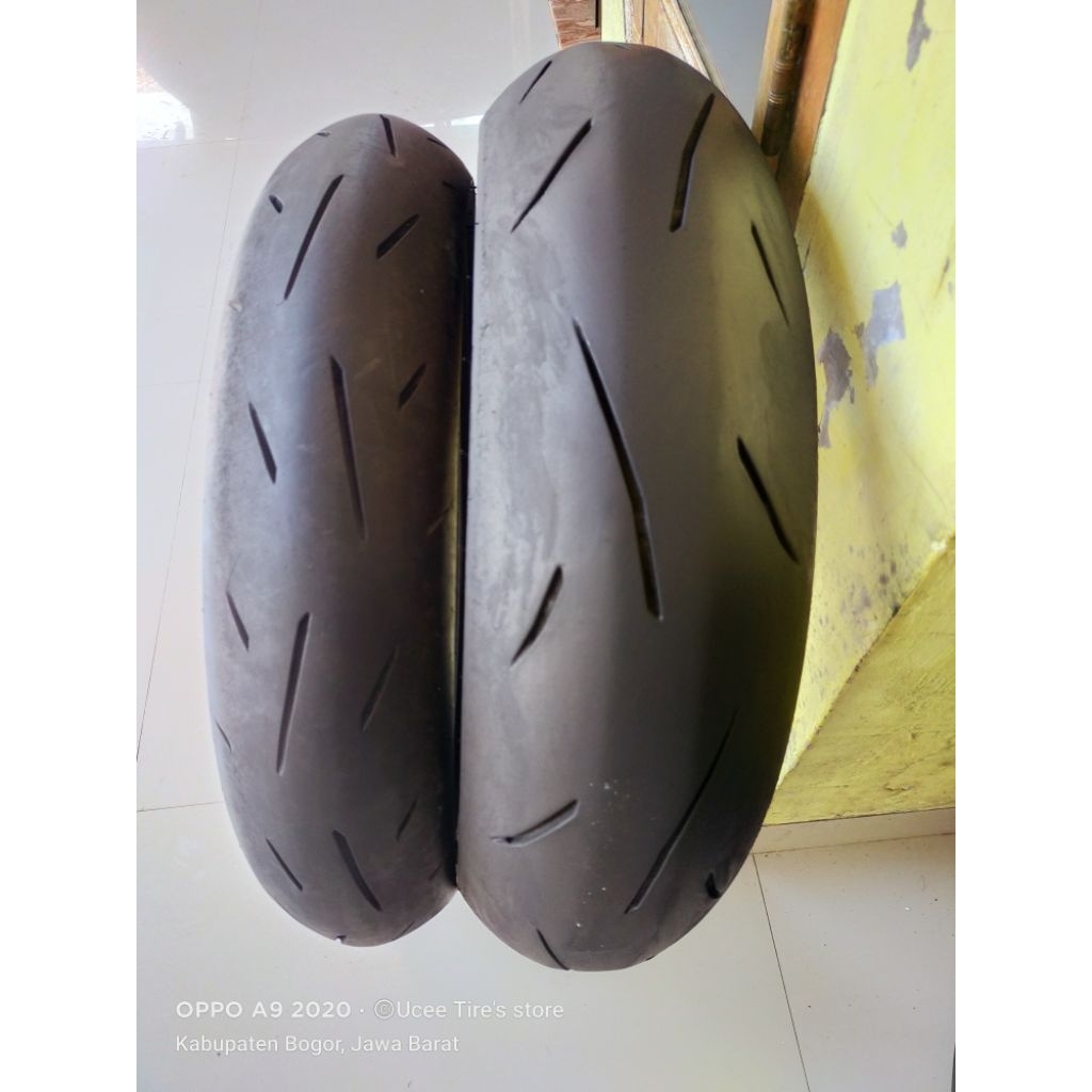 Dunlop alpha 110/70-17 vs 150/60-17