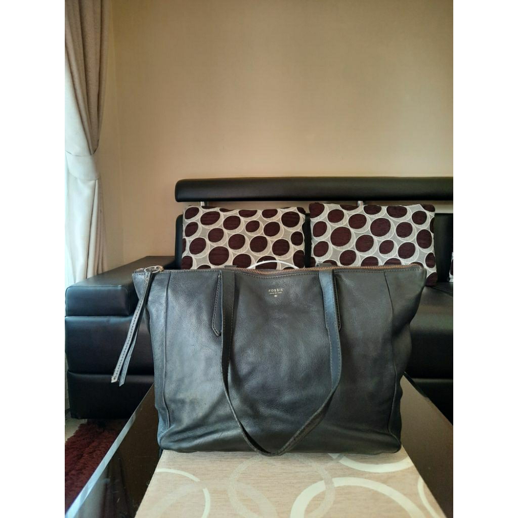 tote bag ocil foss*il preloved black