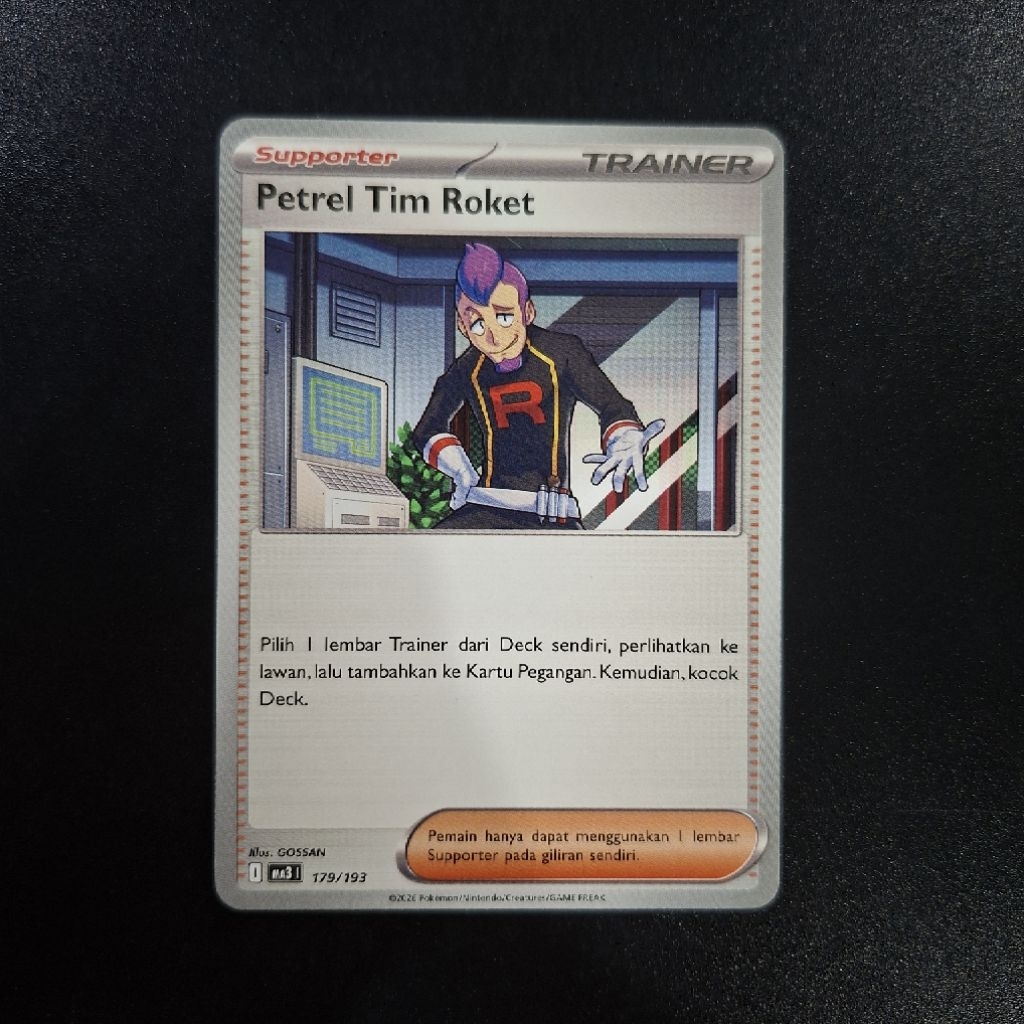 Pokemon (ID) Petrel Tim Roket - 179/193