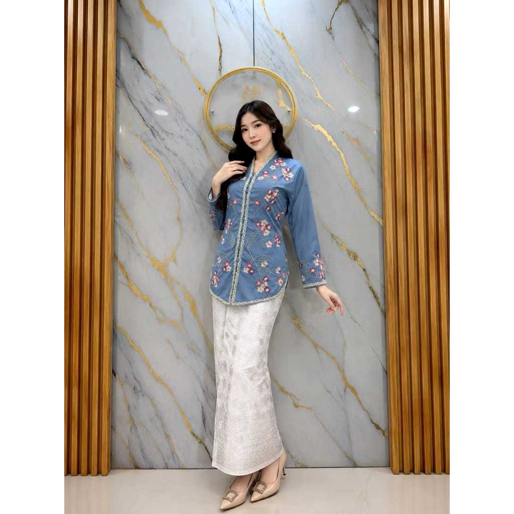 KEBAYA ENCIM KEBAYA MODERN  KEBAYA BORDIR BAHAN TOYOBO PREMIUM